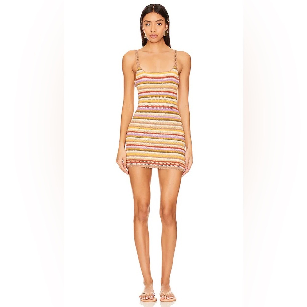 Olive & Oak Multicolor Striped Dress